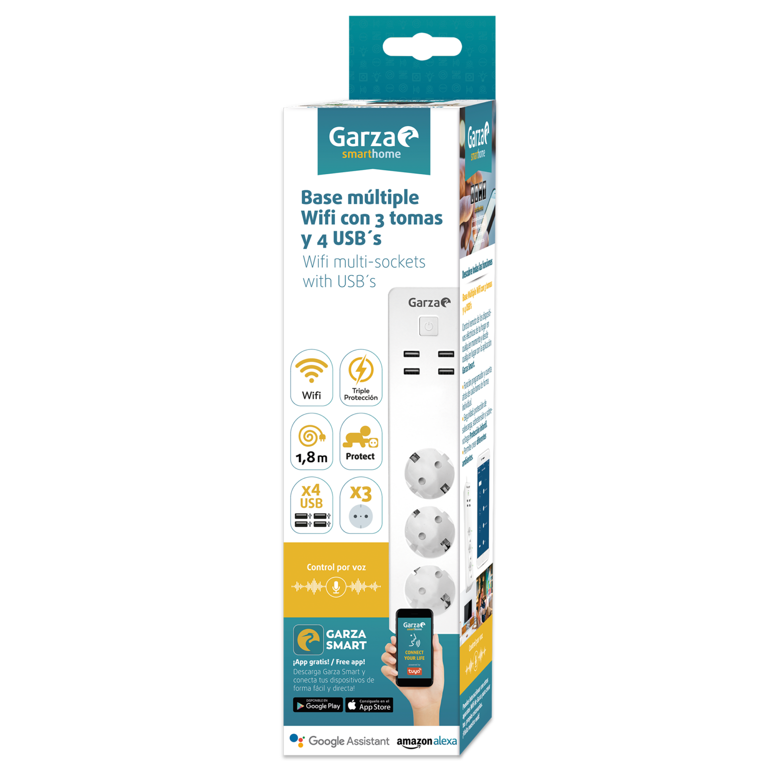 GARZA SMART MULTI SOCKET - El enchufe inteligente